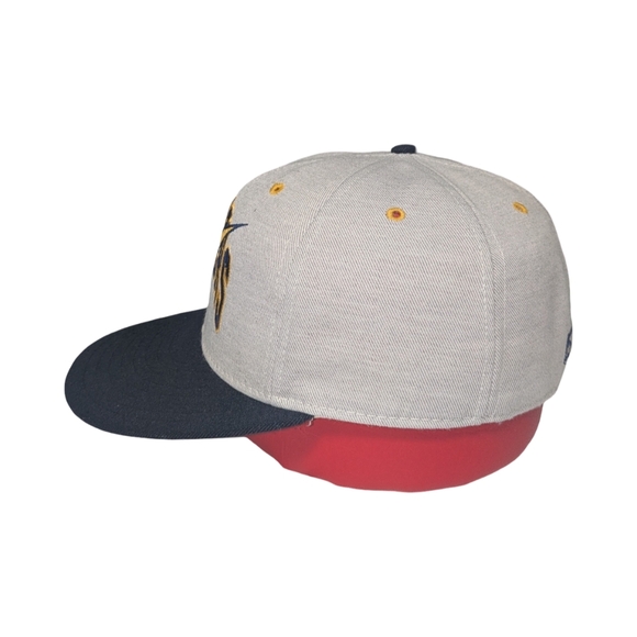 Vtg San Diego Chargers Annco DoubleLogo Fitted Hat Sz 7 3/8 - Picture 2 of 6